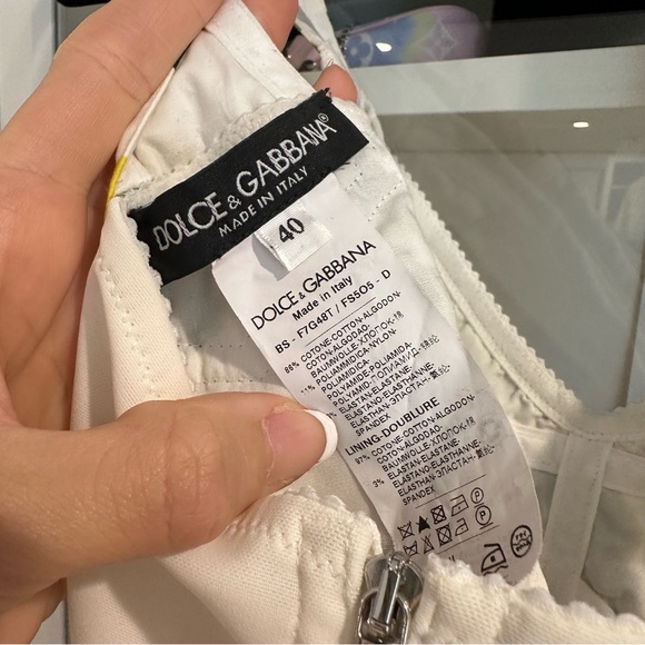 Dolce & Gabbana Corset Crop Top IT40 - Picture 3 of 5